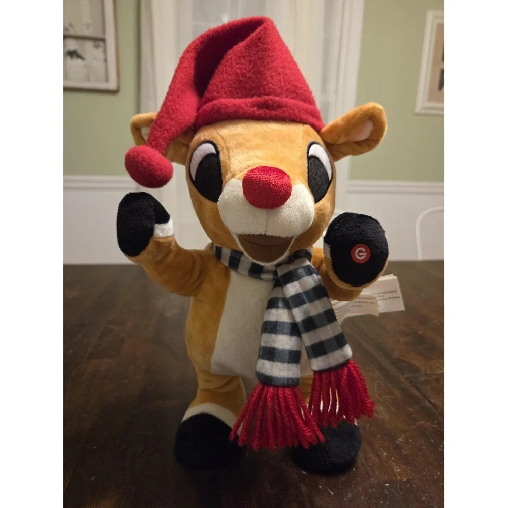 Rudolph Red-Nosed Reindeer Abominable Snowmonster Animatronic Motion Sound‎ Toy